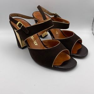 Vintage Mr Seymour Suede Heels
